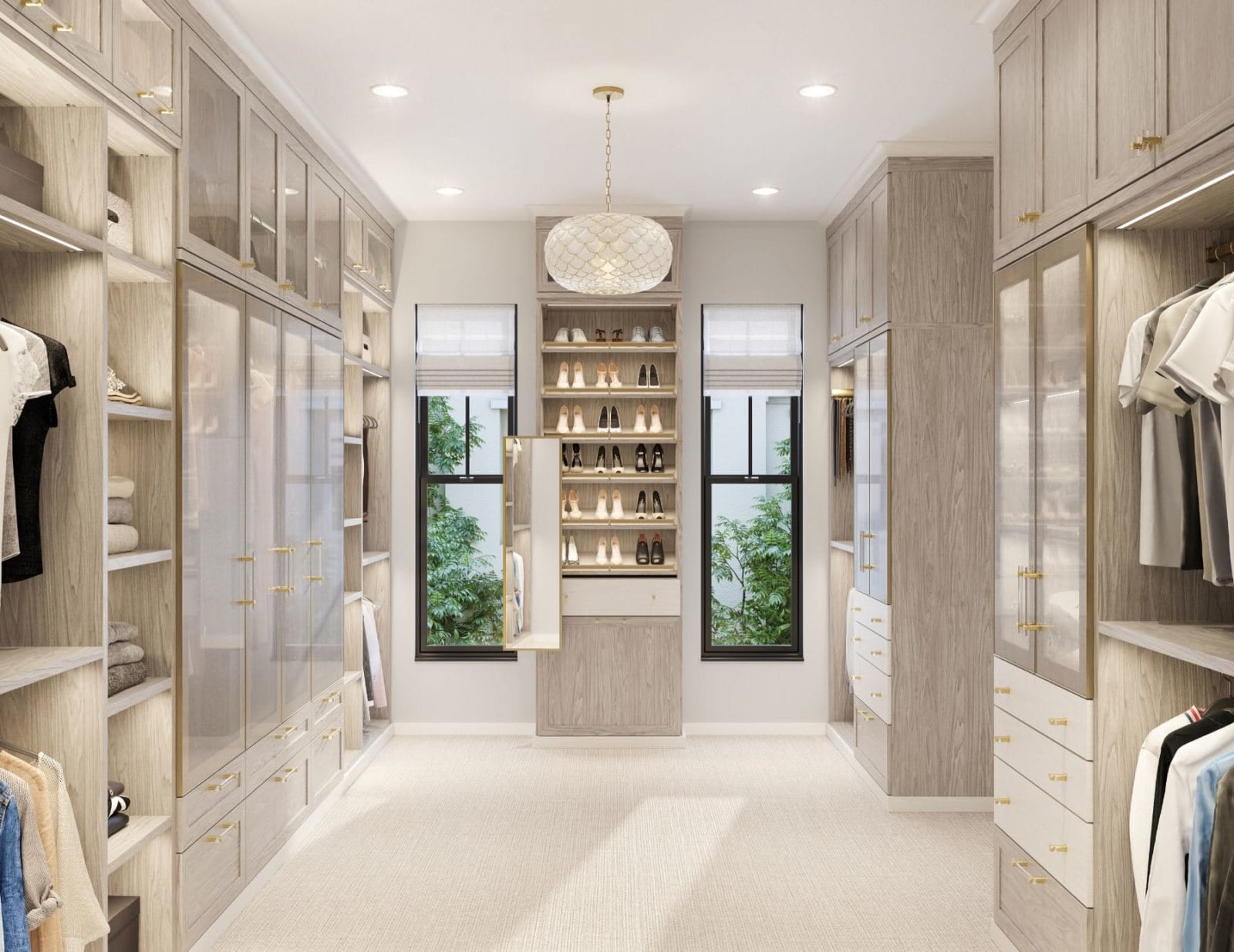 Luxury Closet Remodel With California Closets