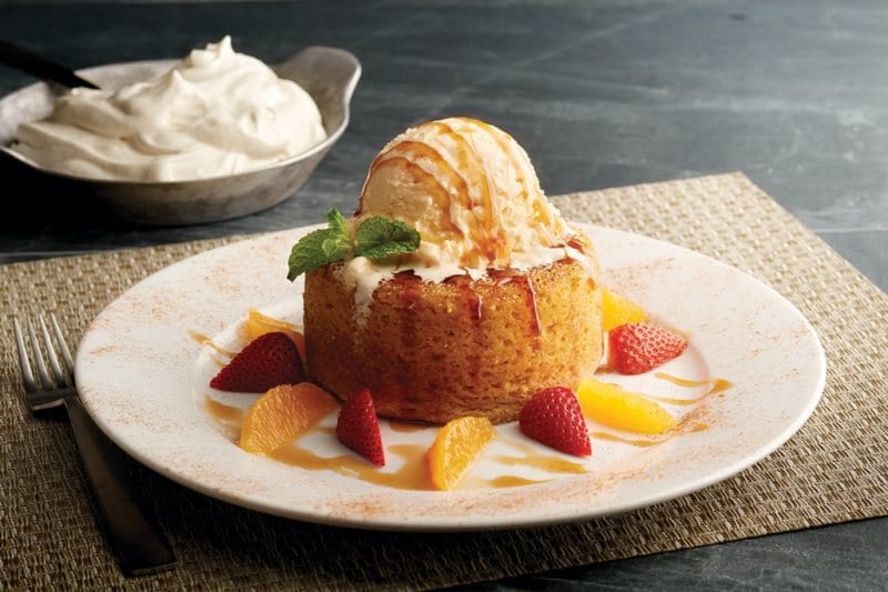 Mastro's Pumpkin Spice Warm Butter Cake - Luxury Guide USA