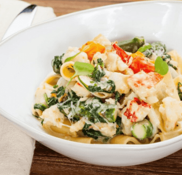Burlock Coast’s Lobster Pasta - Photo by Steven Flint
