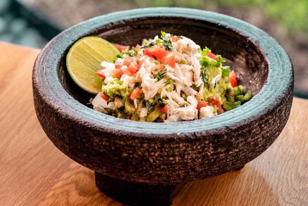 Lona Cocina Tequileria’s Crab Guacamole 1 Lona Cocina Tequileria’s Crab Guacamole