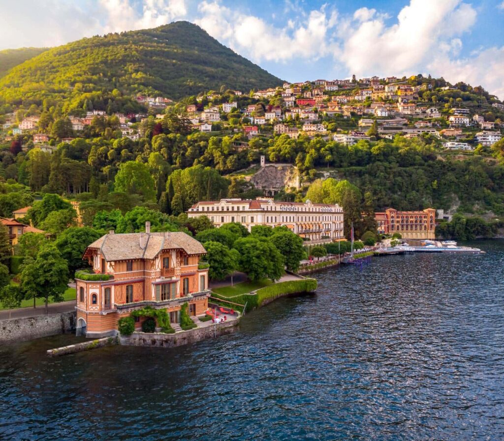 Villa Cima, Villa d'Este and Rovenna view