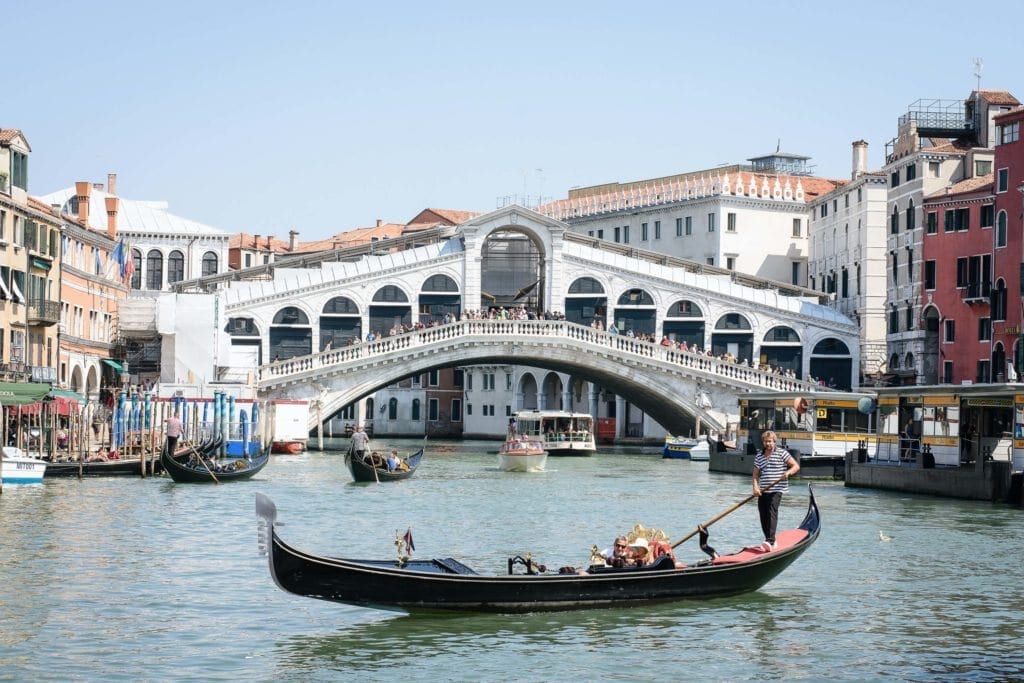 The Grand Canal and the Rialto Bridge, Venice