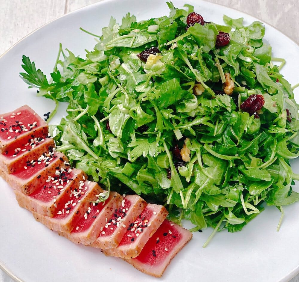 Jen's Herb Salad from Pura Vida - Luxury Guide USA