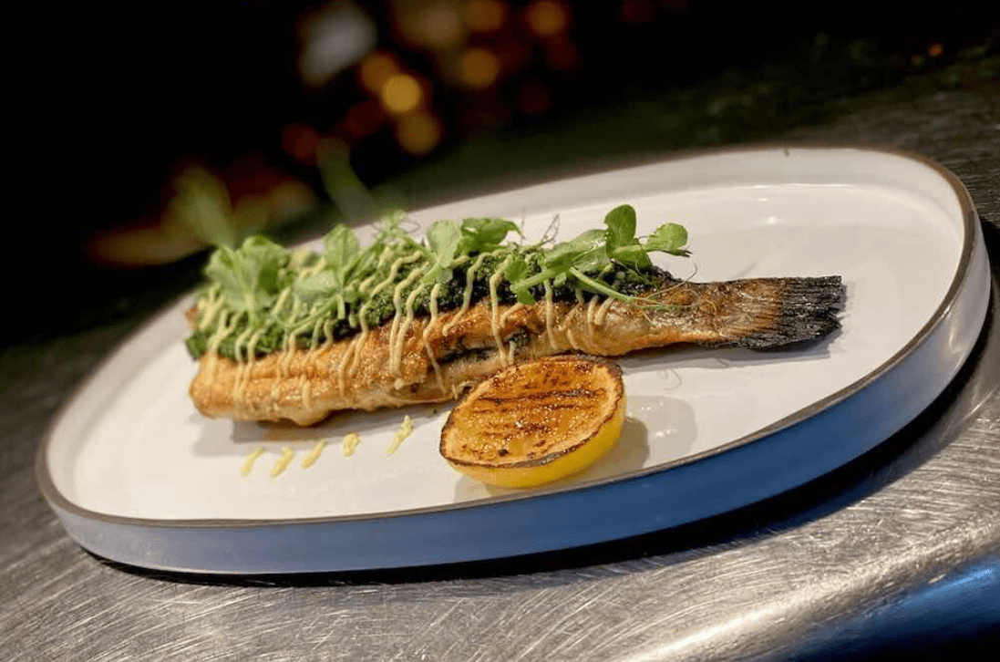 Byblos’ Grilled Whole Branzino