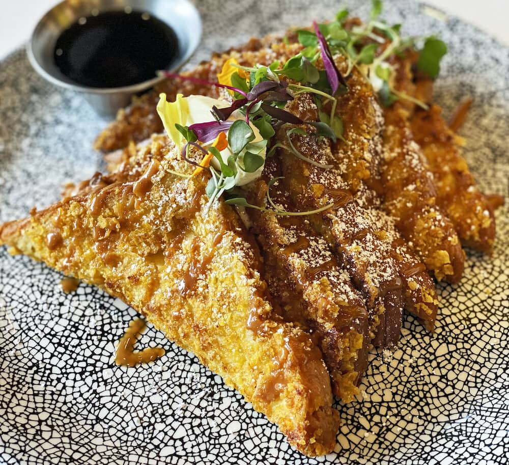 Harborwood Urban Kitchen’s Cornflake-Crusted French Toast