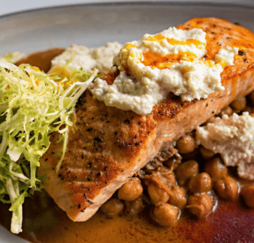 Barbarella’s Seared Salmon - Courtesy Miami Food Pug