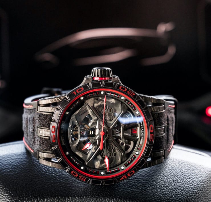 Roger Dubuis Excalibur Spider Huracán Performante