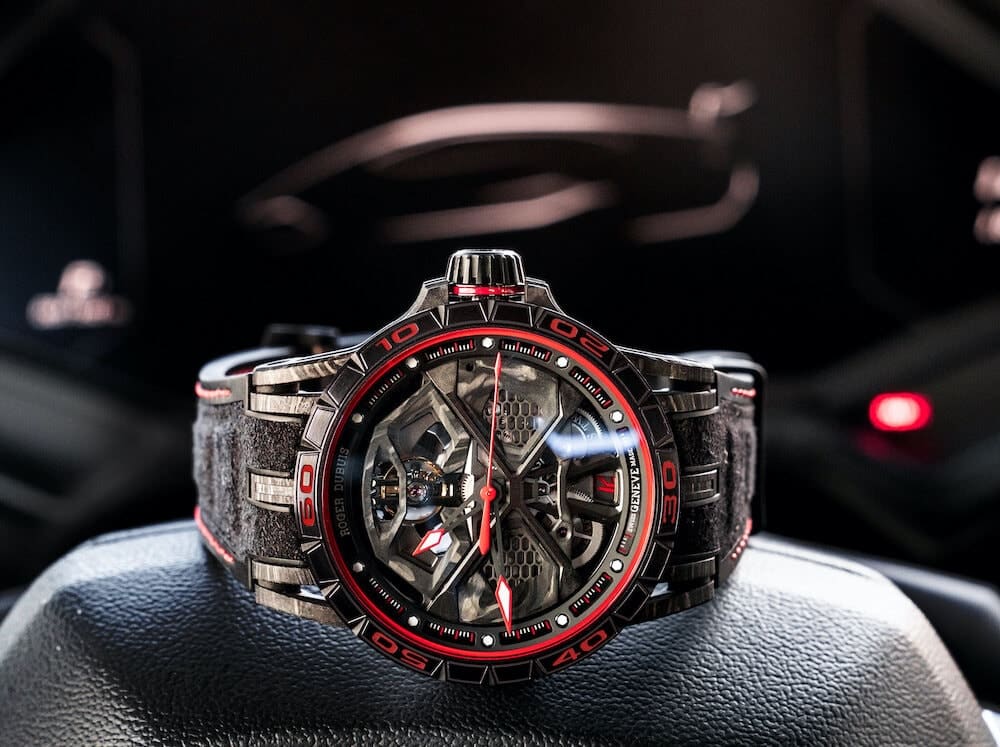 Roger Dubuis Excalibur Spider Huracán Performante