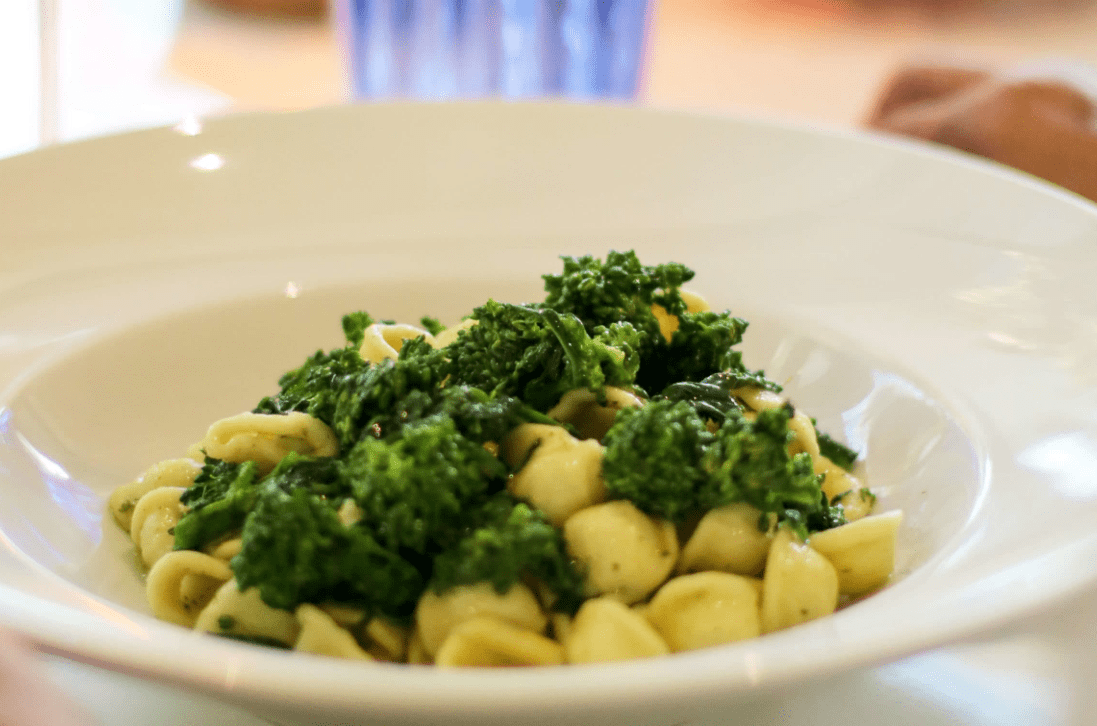 Amare Ristorante’s Orecchiette Pugliesi – Photo by Ruben Betancourt