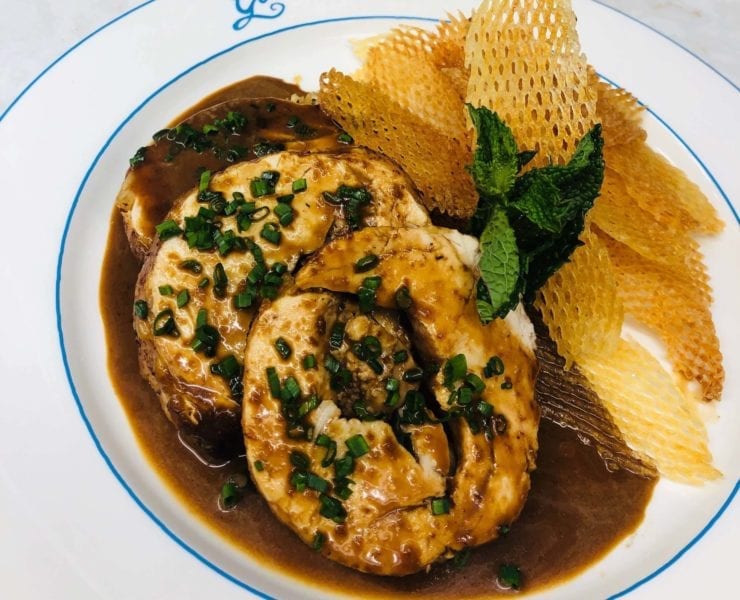La Goulue’s Turkey Roulade Stuffed With Foie Gras