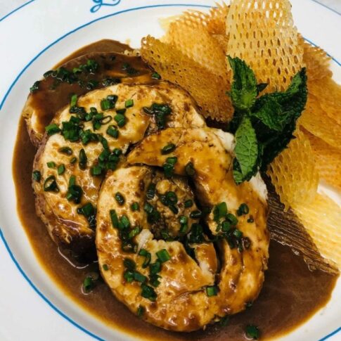 La Goulue’s Turkey Roulade Stuffed With Foie Gras