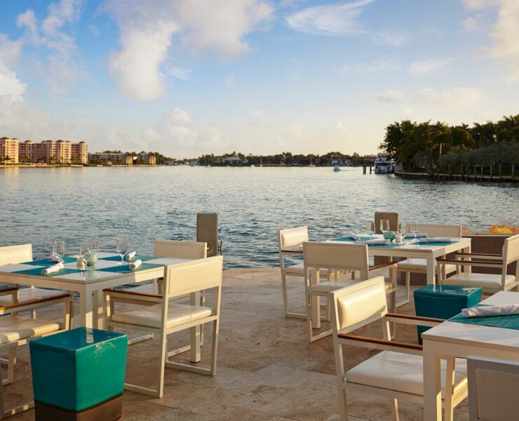 Waterstone Rum Bar & Grill’s waterfront views