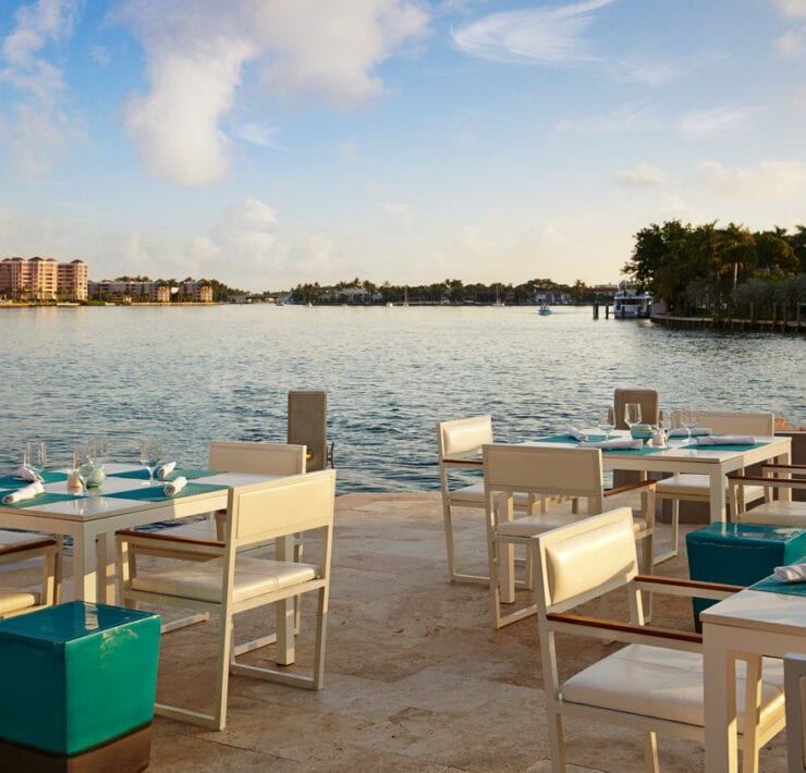 Waterstone Rum Bar & Grill’s waterfront views