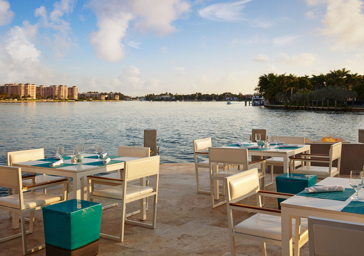 Waterstone Rum Bar & Grill’s waterfront views