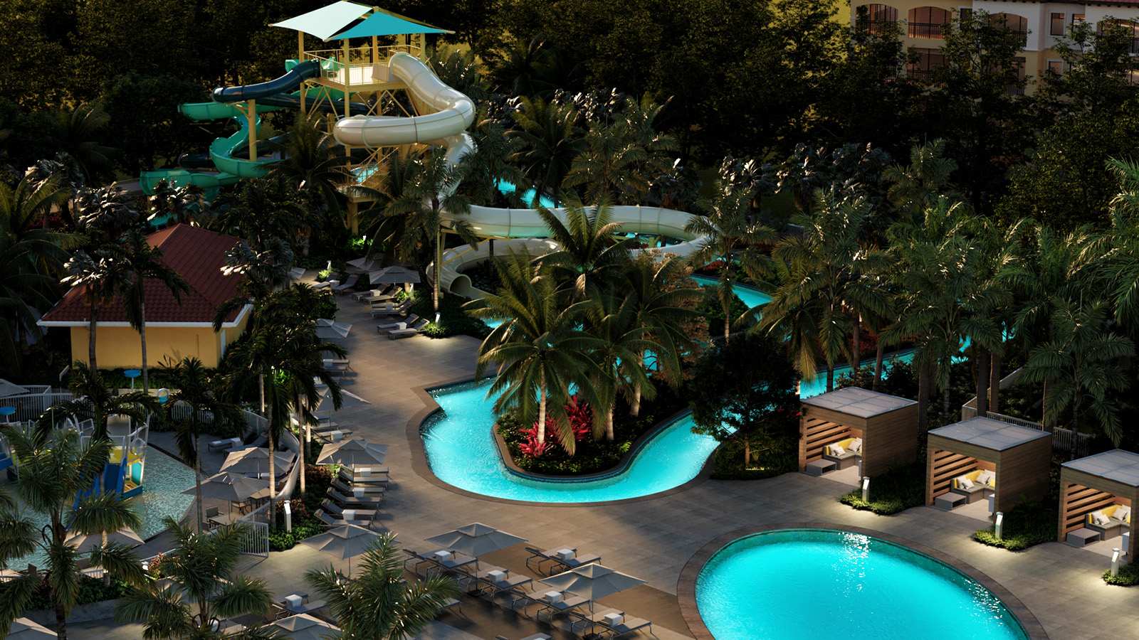 The Reservoir water park at the Ritz-Carlton Golf Resort, Naples