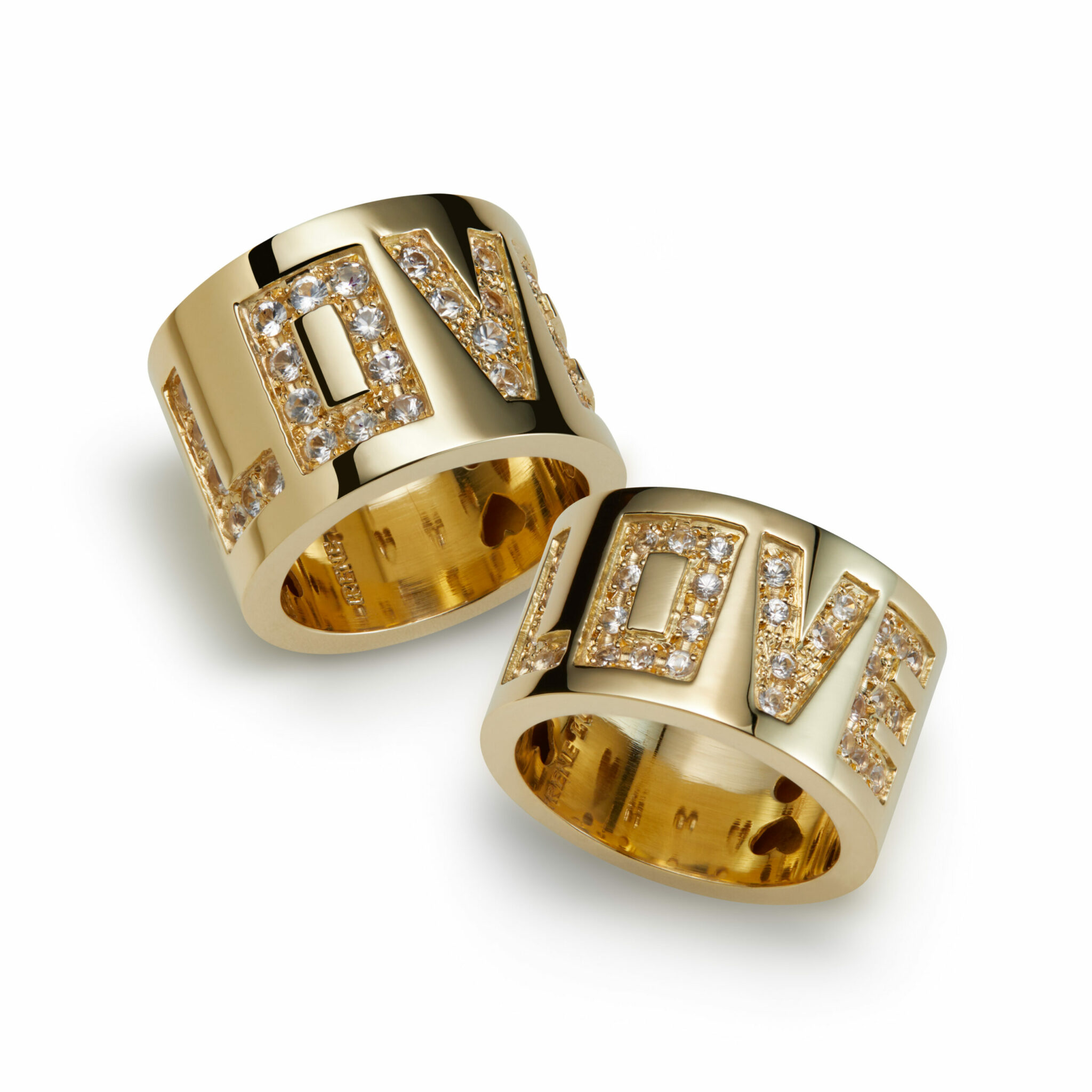 Gold Love Rings - Luxury Guide USA