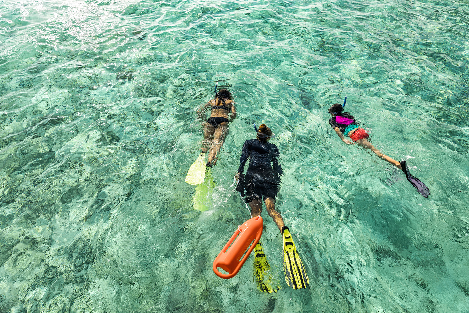 Snorkeling in the Maldives (Courtesy The Ritz-Carlton Maldives, Fari Islands)