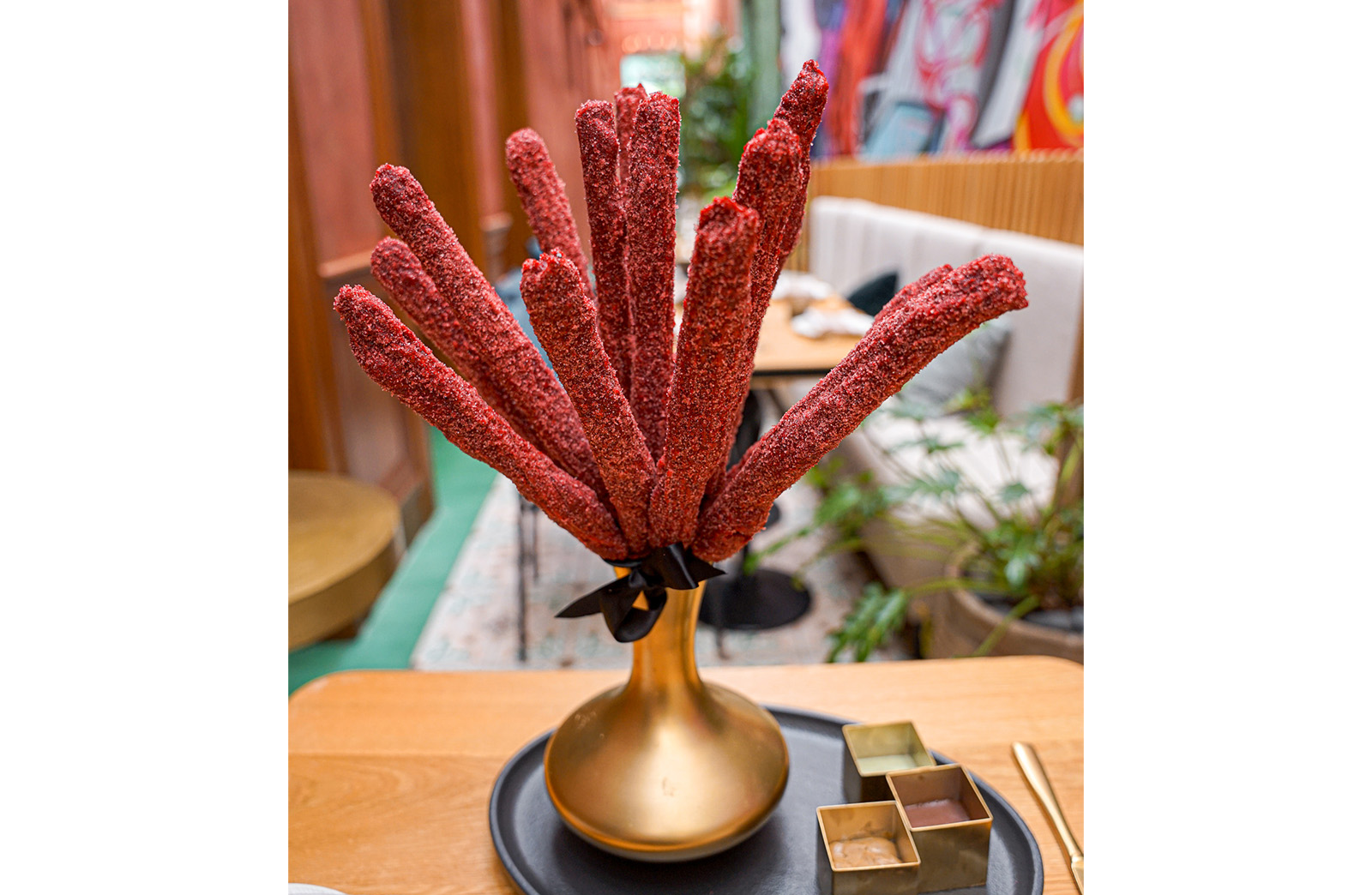 CHICA’s Red Velvet Churro Bouquet