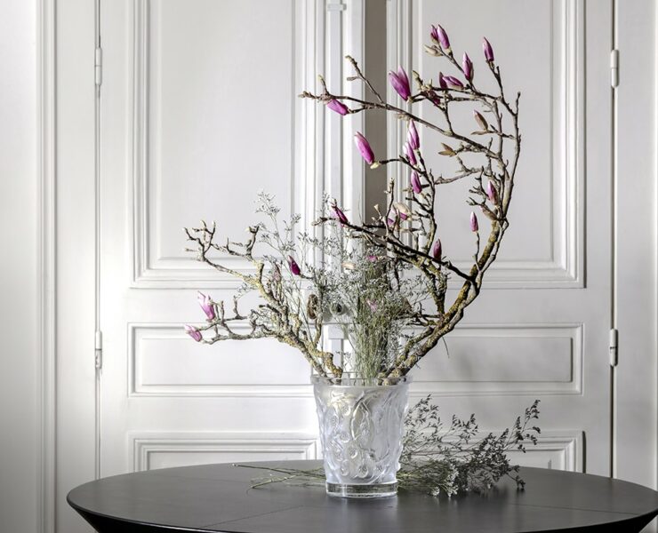 Mûres vase (Photo courtesy Lalique)