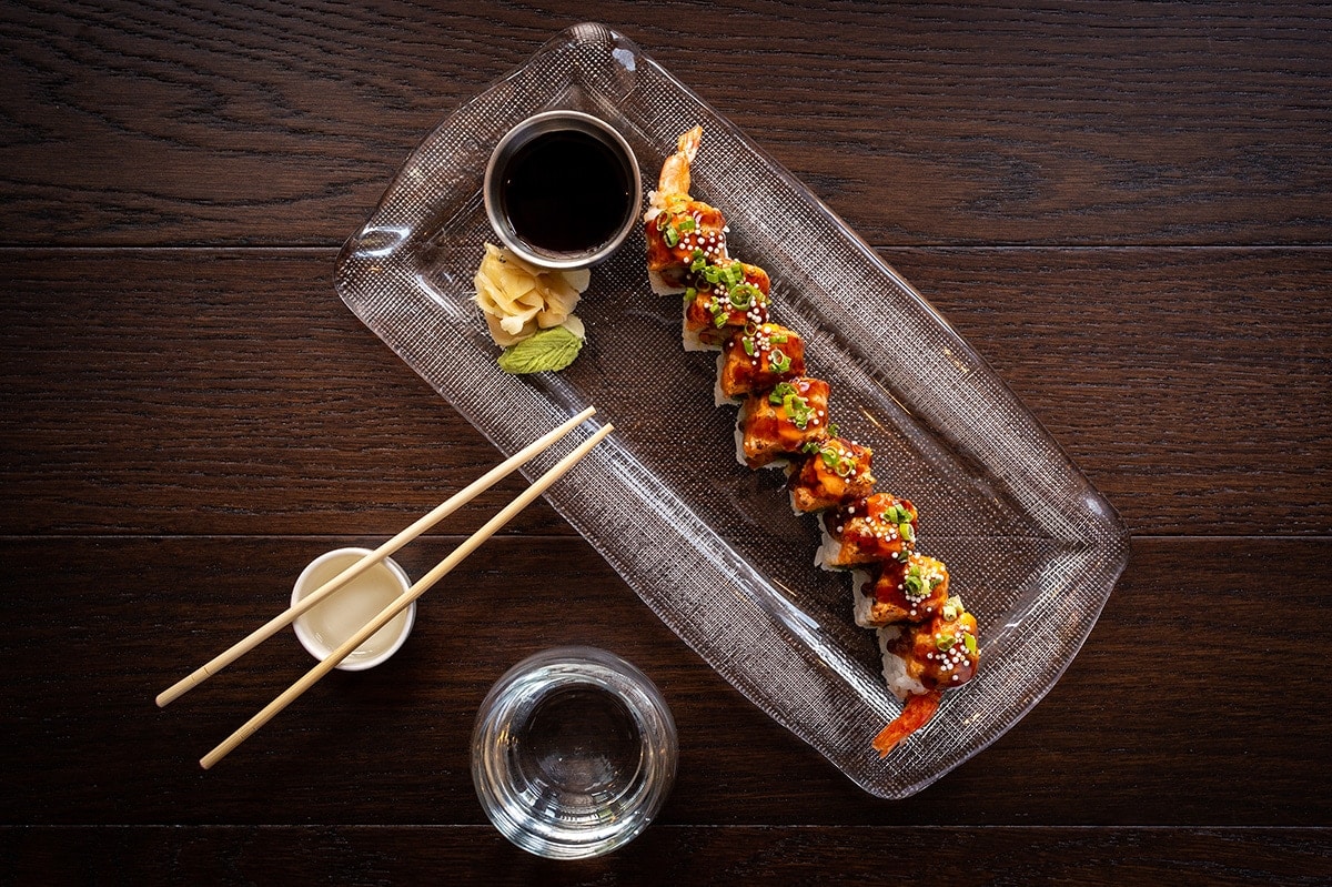 Volcano roll at Corvina in Boca Raton (Photo by Gerard Roncal)