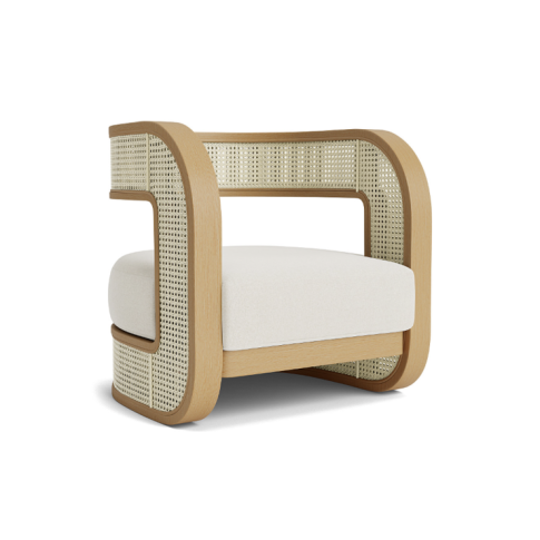 Kirby Caned Chair by Mitchell Gold + Bob Williams