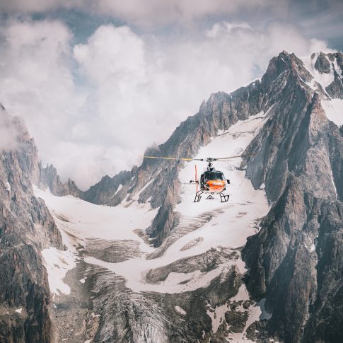 TAKE A HELICOPTER RIDE THROUGH THE ALPS