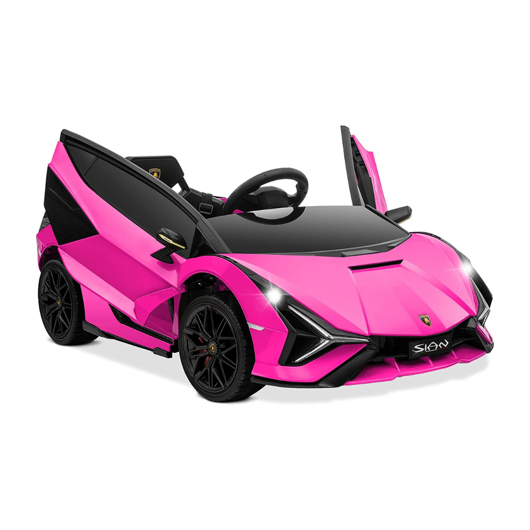 Kidzone Kids - Lamborghini Sian Roadster Battery Powered Sports Car Toy ...