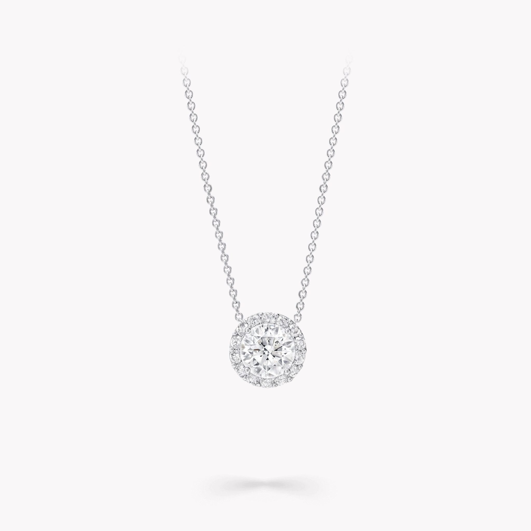 Laurence Graff Signature Diamond Pendant - White Gold