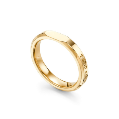 Makers Slice Ring in 18k Yellow Gold, 4mm