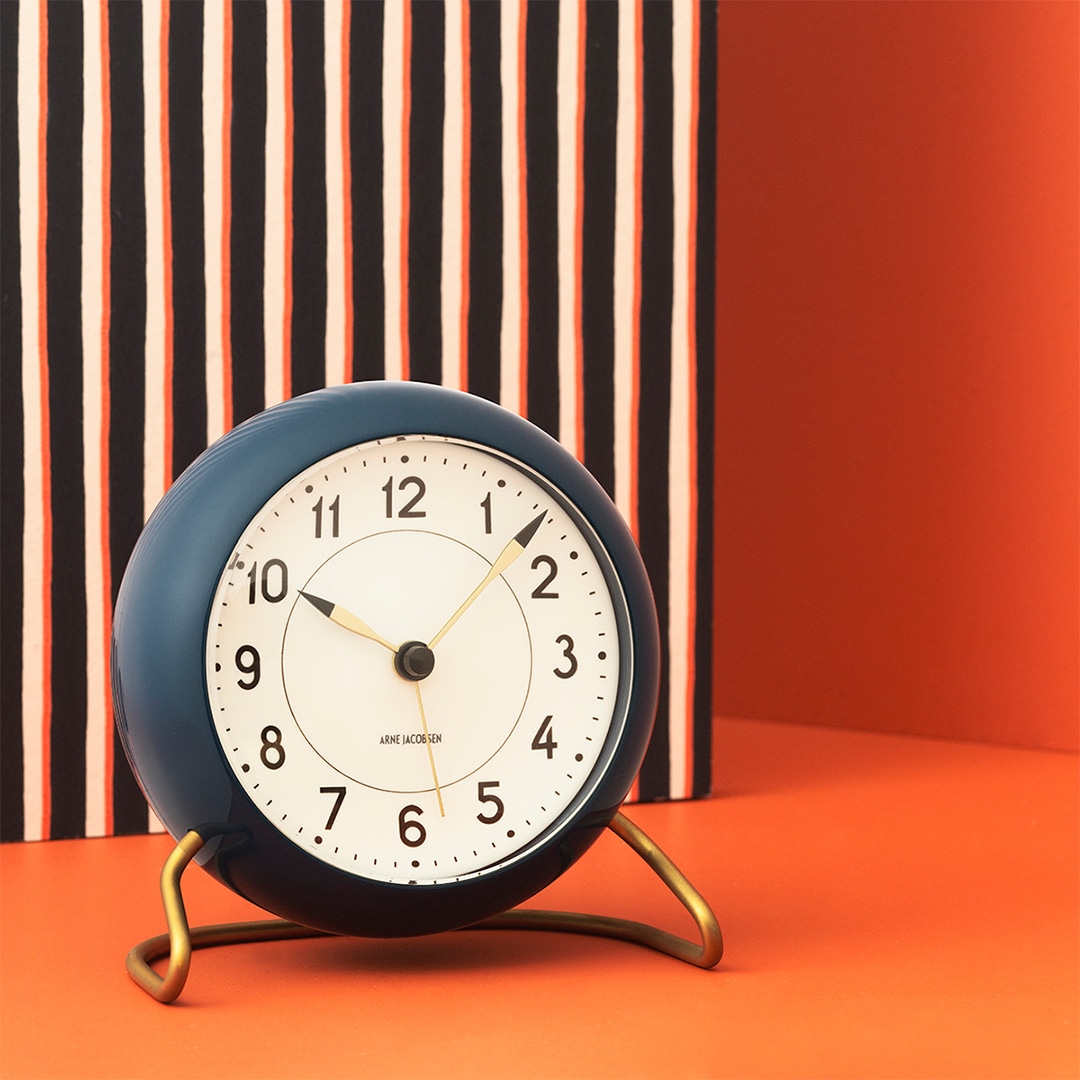Arne Jacobsen's Station Table Clock - Luxury Guide USA