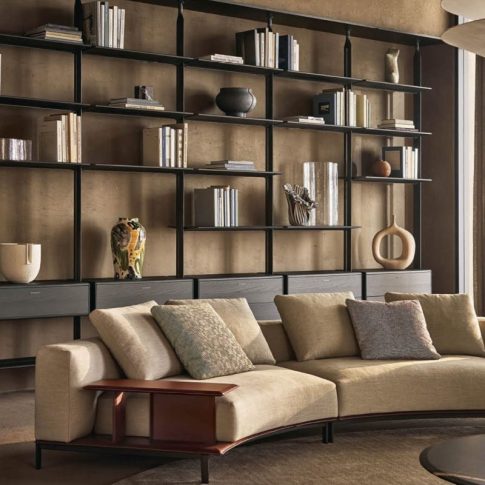 *An Enveloping Living Space – Brera Sofa by Poliform