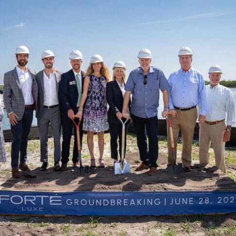 Forté Development Celebrated Groundbreaking of its Forté Luxe Luxury Boutique Waterfront Community in Jupiter