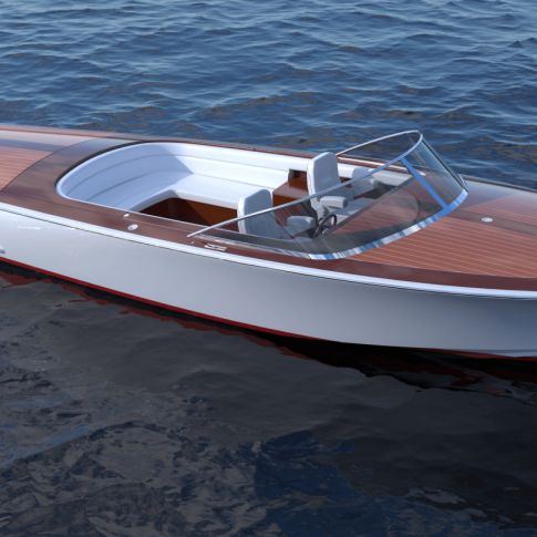 Luxury Wooden Boat Manufacturer Grand Craft Expands Fleet, Unveils New Hybrid Model The Clybourn