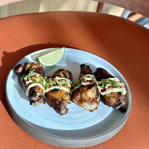 Taste Spicy Summer with the Valentina Grilled Wings at MaryGold's by Brad Kilgore