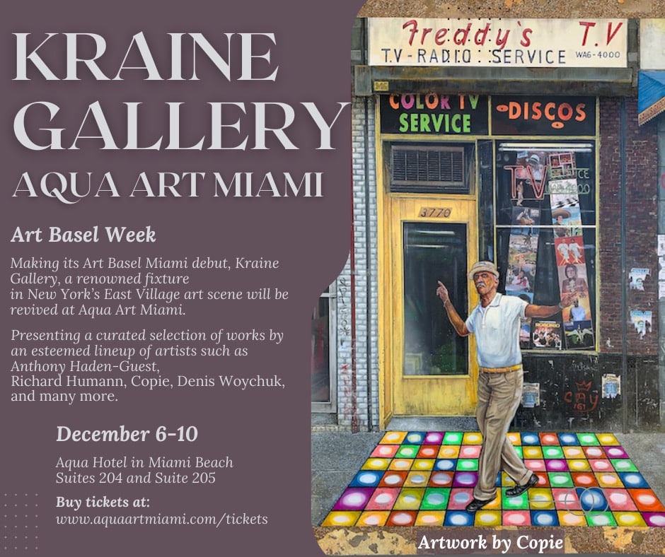 Kraine Gallery at Aqua Art Miami - Luxury Guide USA