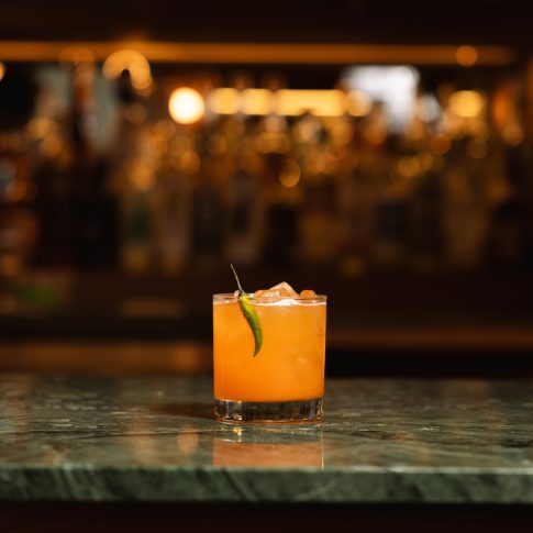 Uchi Miami's Spicy & Passionate Tsurai Cocktail