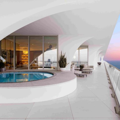 $39M Penthouse with Two-Story Master Suite, Private Pool & Multi Million Dollar Reno