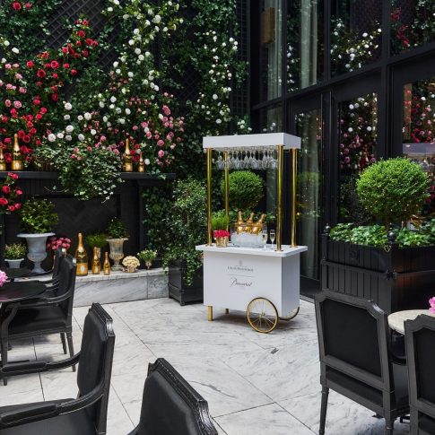 Introducing The Cristal Garden by Champagne Louis Roederer at Baccarat Hotel New York to Welcome The Summer Season