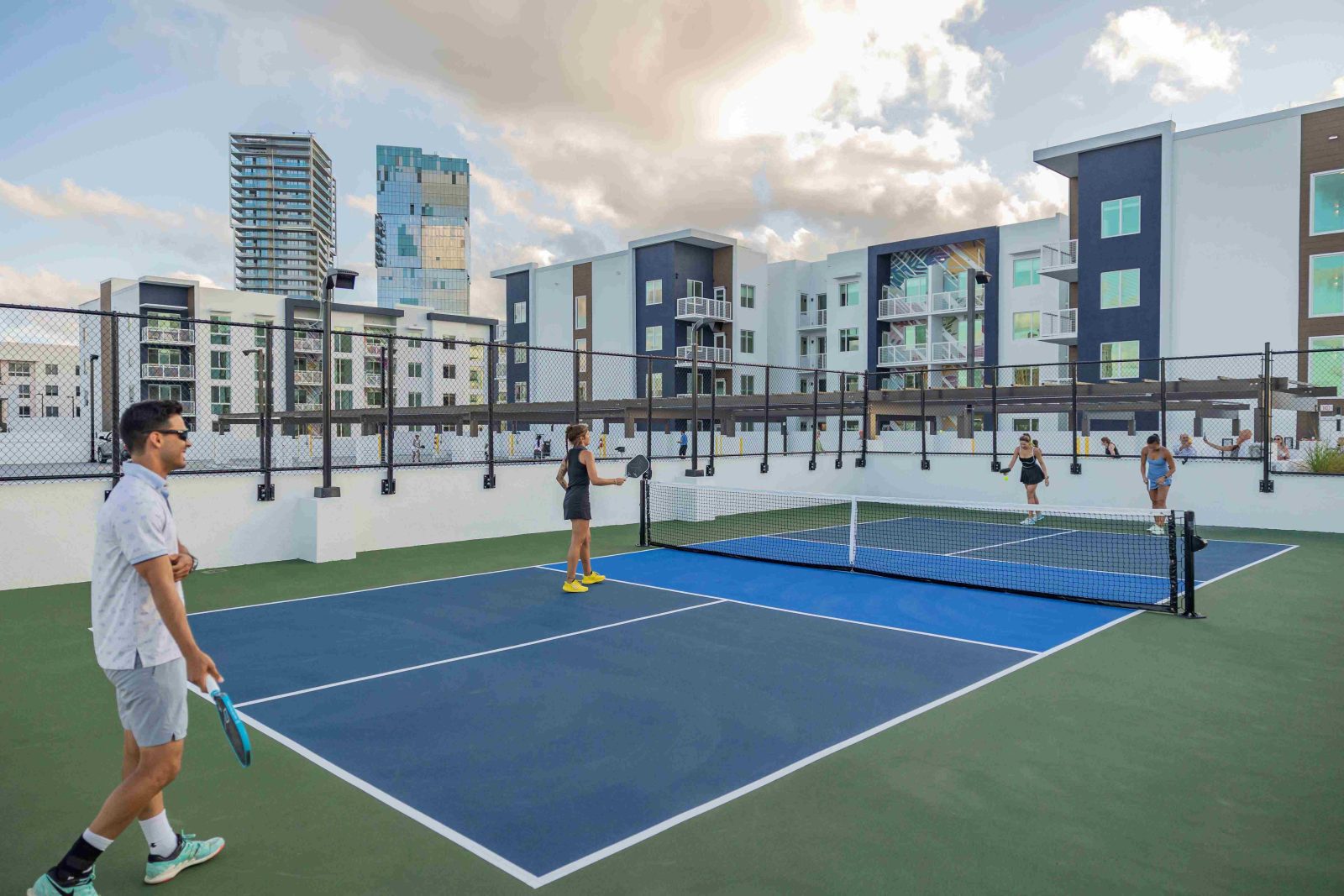 Tortoise One Pickleball Courts; The only courts in downtown WPB