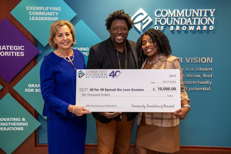 The Community Foundation of Broward,“40 for 40: Spread the Love Grants”