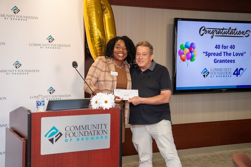 The Community Foundation of Broward,“40 for 40: Spread the Love Grants”