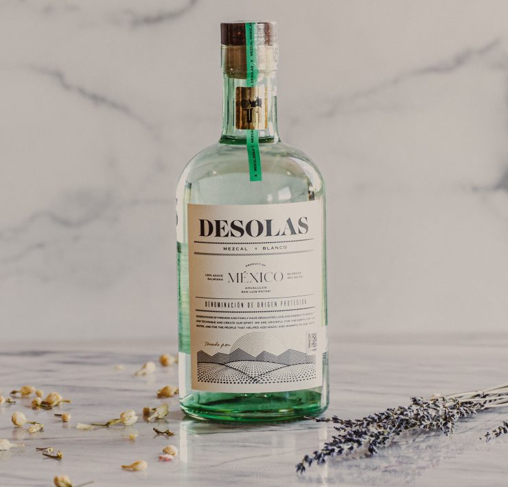 Desolas Mezcal, Low-Smoke, Female-Founded