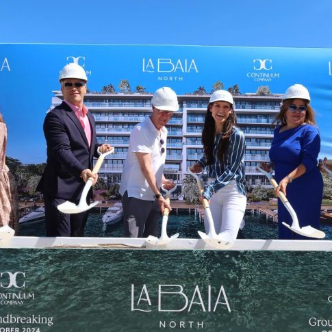 Continuum Company Breaks Ground on La Baia North: The 57-unit Bay Harbor Islands Condominium is 60% Sold Ahead of its 2027 Completion