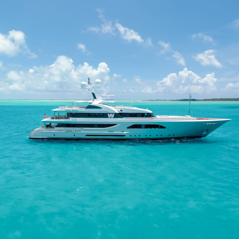 Luxury Superyacht W by Feadship - 189ft with Sundeck, Jacuzzi & Water Toys