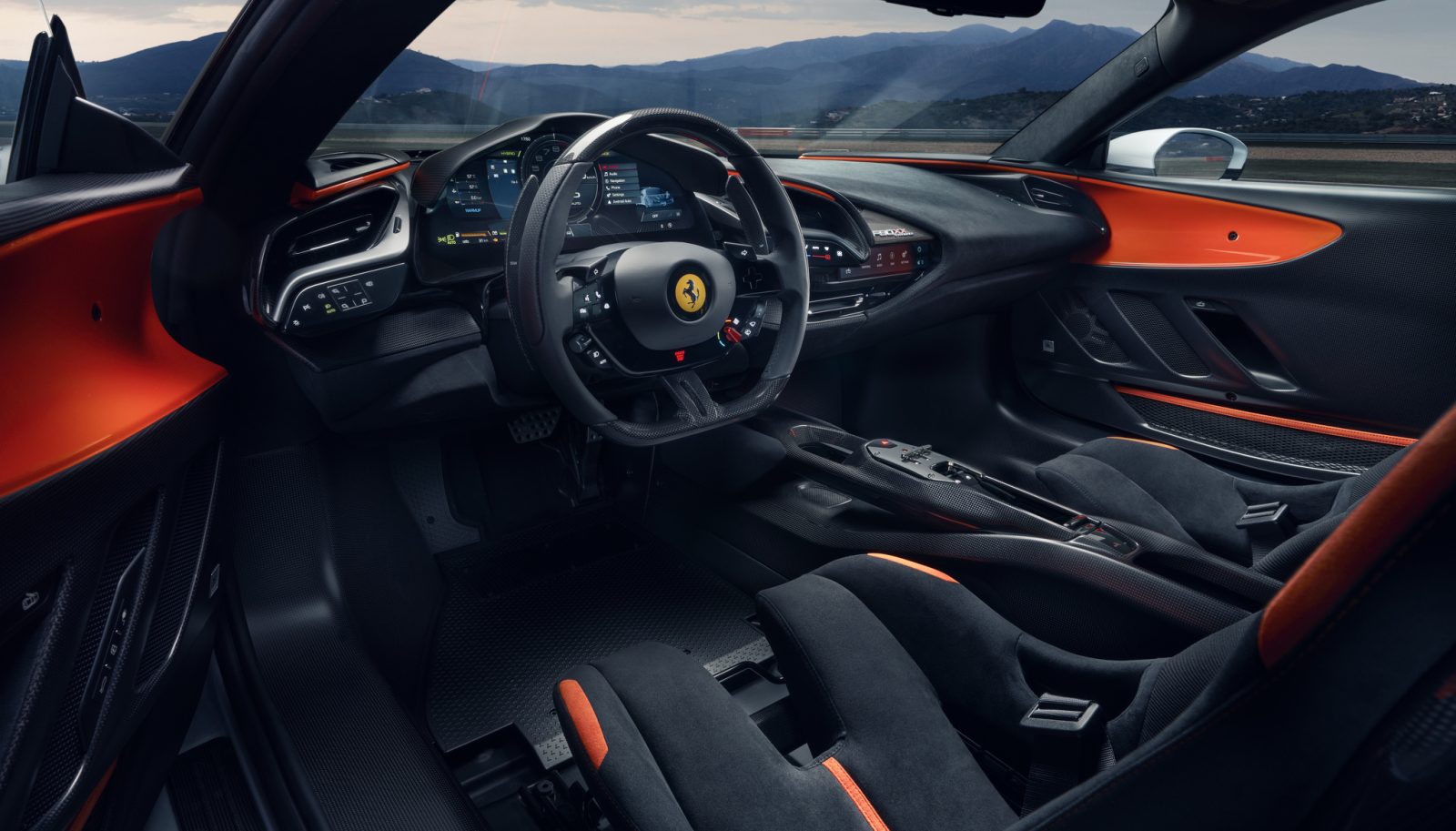 Ferrari SF90 XX Stradale hybrid hypercar with 4.0-liter V8 and three electric motors