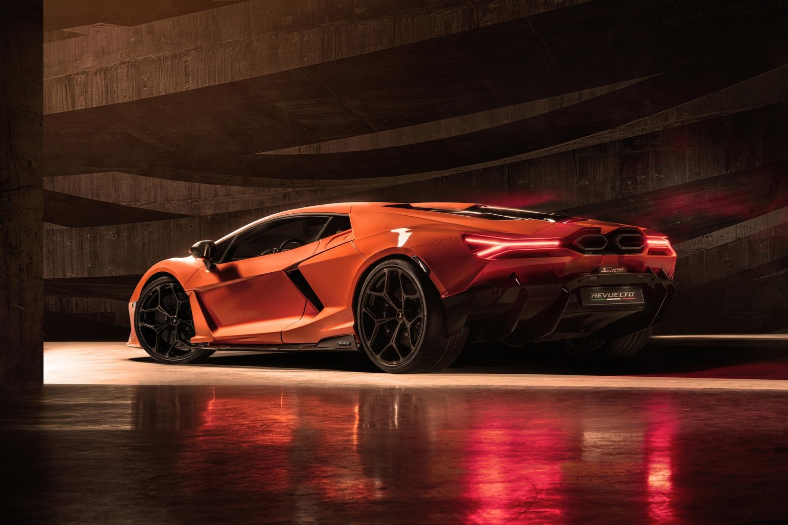 Lamborghini Revuelto 1,001 horsepower hybrid supercar for road and track performance