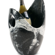 Marquina Marble Champagne Cooler by Barberini & Gunnell