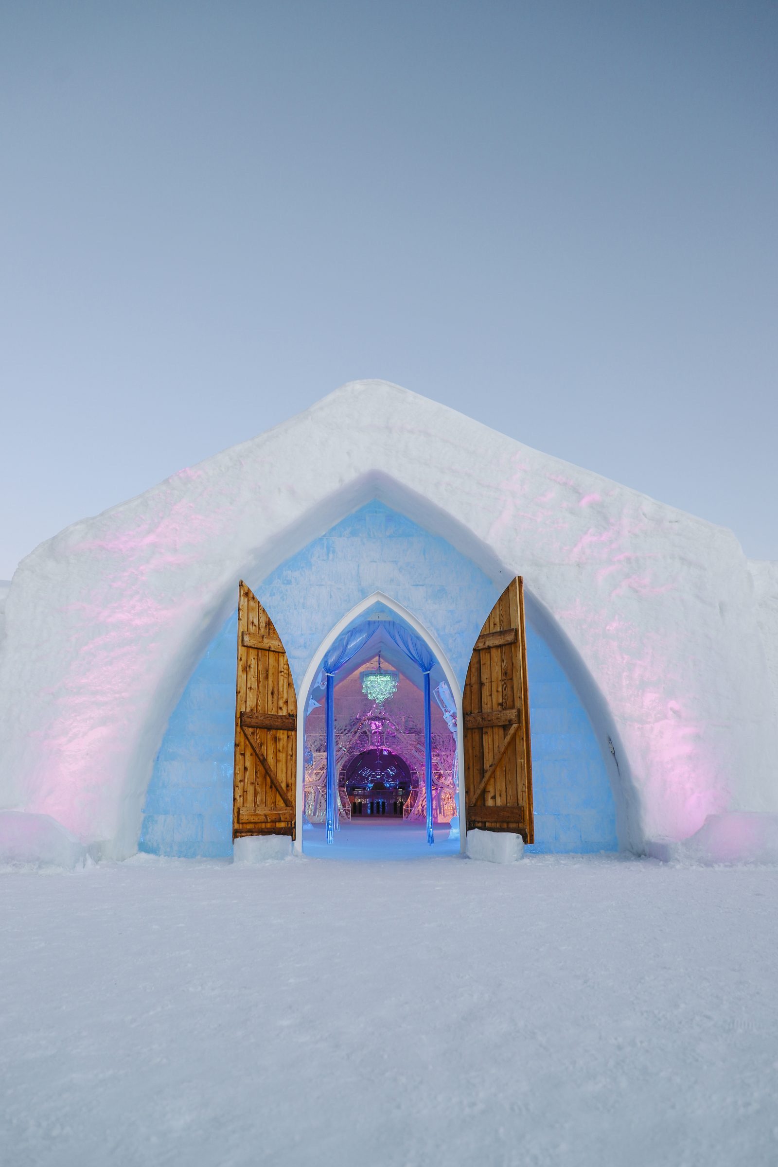 2025 bucket list stays,2025 bucket list hotels,Hôtel de Glace,Quebec City Hotels