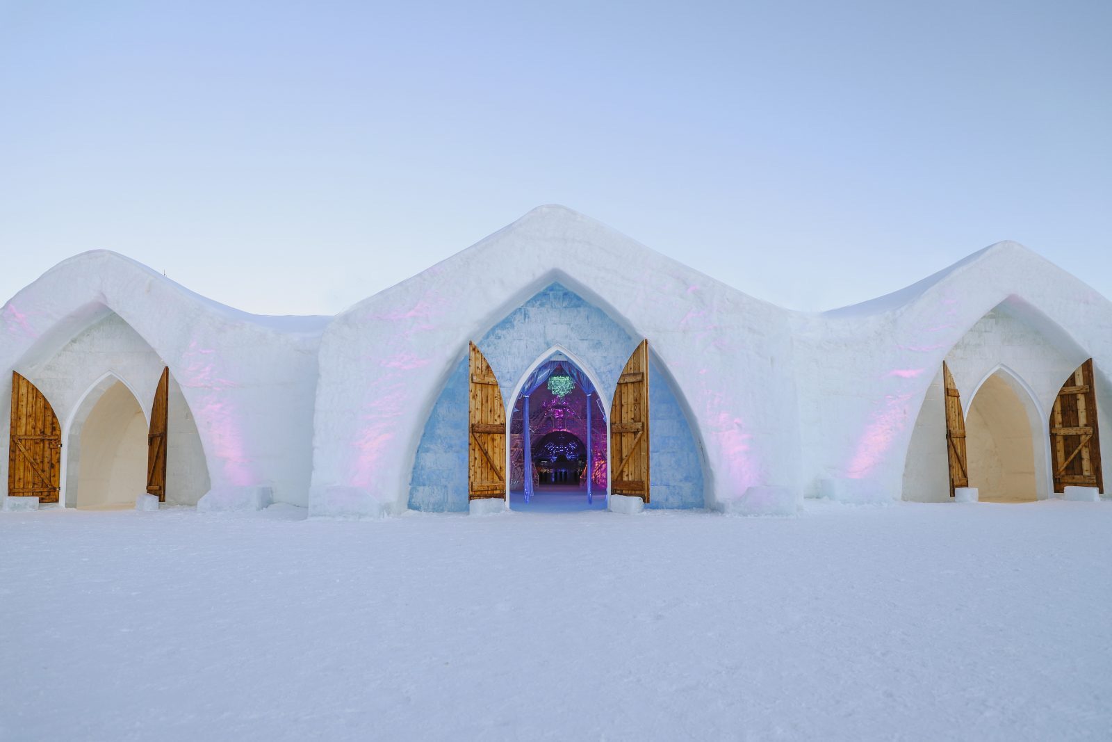 2025 bucket list stays,2025 bucket list hotels,Hôtel de Glace,Quebec City Hotels