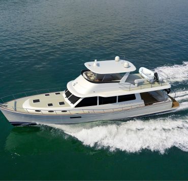 Grand Banks 62 Luxury Yacht with Spacious Interior and High-Speed Performance